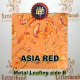 Variegated Metal Leaf-Asia Red
