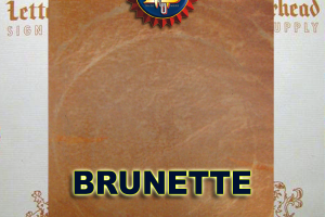 Brunette Variegated Metal Leaf