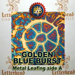 Variegated Metal Leaf-Blueburst book Variegated Metal Leaf-Blueburst book