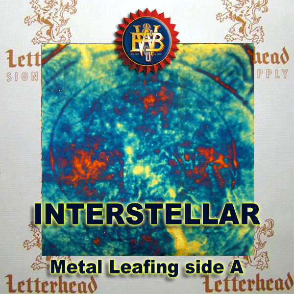 Variegated Metal Leaf-Interstellar book