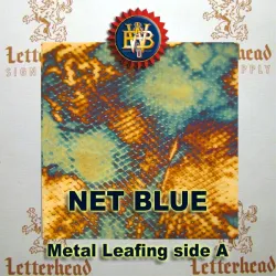 Variegated Metal Leaf-Net Blue book Variegated Metal Leaf-Net Blue book