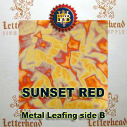 Variegated Metal Leaf-Sunset Red 20 book Pack Variegated Metal Leaf-Sunset Red 20 book Pack