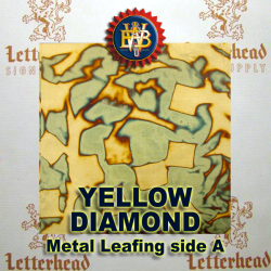 Variegated Metal Leaf-Yellow Diamonds book Variegated Metal Leaf-Yellow Diamonds book