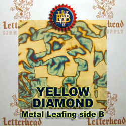 Variegated Metal Leaf-Yellow Diamonds book Variegated Metal Leaf-Yellow Diamonds book