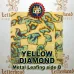 Variegated Metal Leaf-Yellow Diamonds 20 Book Pack Variegated Metal Leaf-Yellow Diamonds 20 Book Pack