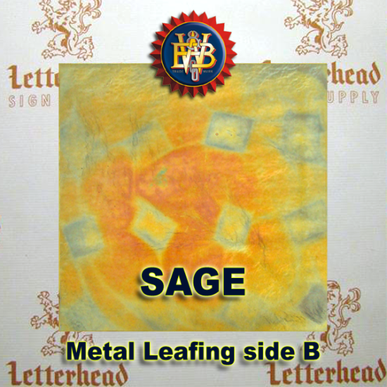 Variegated Metal Leaf-Sage book