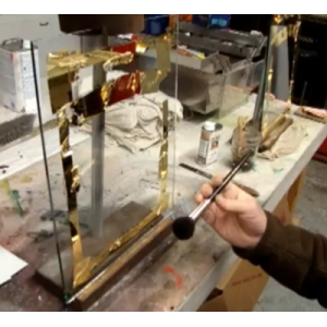 Gilders Dusting Mop how to dust gold leaf