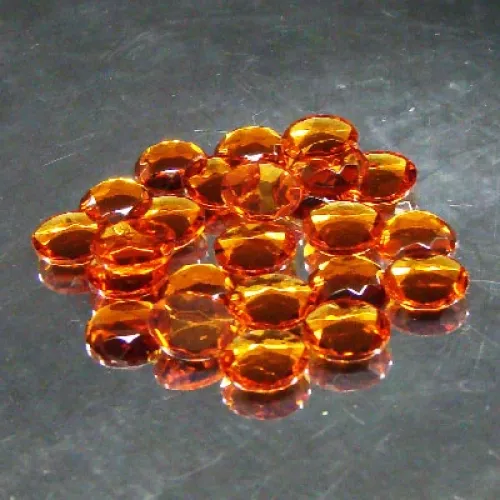 Amber Crystal Sign Jewels 15mm 