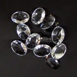 Clear Crystal Oval Sign Jewels 14x10 Clear Crystal Oval Sign Jewels 14x10