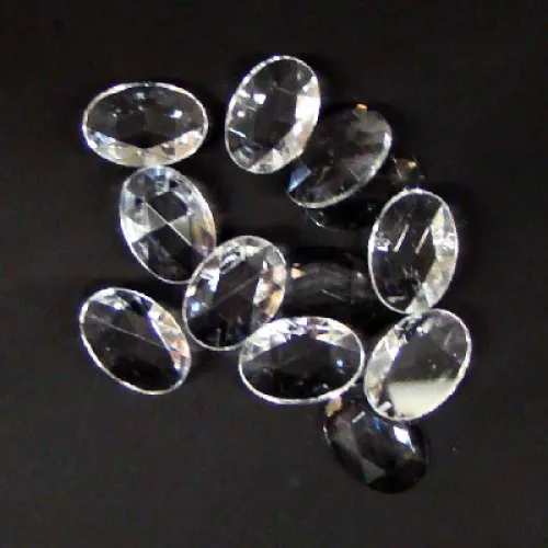 Clear Crystal Oval Sign Jewels 14x10 Clear Crystal Oval Sign Jewels 14x10