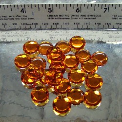Amber Crystal Sign Jewels 15mm  Amber Crystal Sign Jewels 15mm