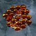 Amber Crystal Sign Jewels 15mm