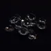 Clear Crystal Sign Jewels 13mm