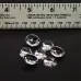 Clear Crystal Sign Jewels 15mm