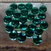 Emerald Crystal Sign Jewels 15mm