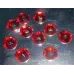 Ruby Crystal Sign Jewels 15mm
