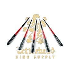 Mack Wizard Black Widow Scroll Brush Set of 5