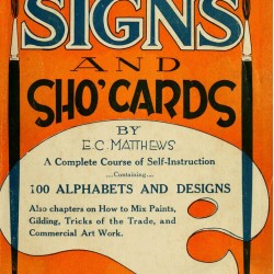 How to Paint Signs and Sho' Cards (1920) — Digital Download How to Paint Signs and Sho' Cards (1920) — Digital Download