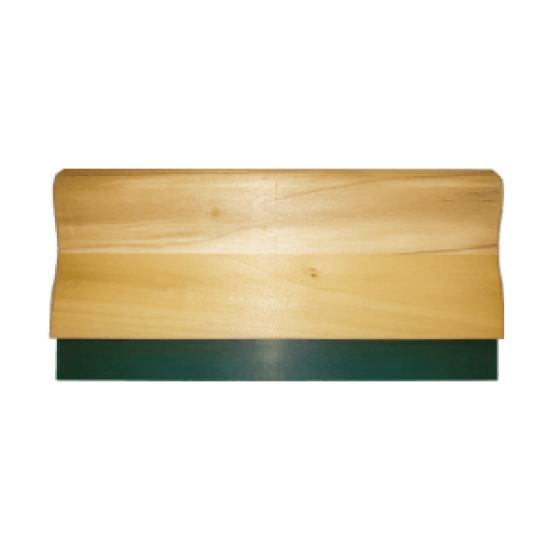 Small Wood Screen Printing Squeegee - 80 Durometer Small Wood Screen Printing Squeegee - 80 Durometer