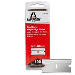 American Line Single Edge Blades (100Pk) American Line Single Edge Blades (100Pk)