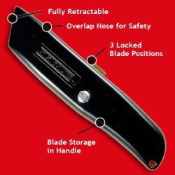 American Line Retractable Utility Knife American Line Retractable Utility Knife