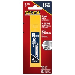 Olfa Pro LB‑10B 18Mm Snap Off Utility Knife Blades (10Pk) Olfa Pro LB‑10B 18Mm Snap Off Utility Knife Blades (10Pk)