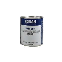 Ronan Bulletin Fast Dry Blockout White Ronan Bulletin Fast Dry Blockout White