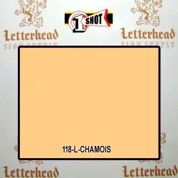 1 Shot Lettering Enamel Paint Chamois 118L - 1/2 Pint 1 Shot Lettering Enamel Paint Chamois 118L - 1/2 Pint