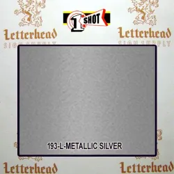 1 Shot Lettering Enamel Paint Metallic Silver 193L - 1/2 Pint 1 Shot Lettering Enamel Paint Metallic Silver 193L - 1/2 Pint