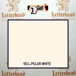 1 Shot Lettering Enamel Paint Polar White 103L - 1/4 Pint 1 Shot Lettering Enamel Paint Polar White 103L - 1/4 Pint
