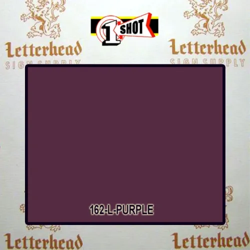 1 Shot Lettering Enamel Paint Purple 162L - 1/2 Pint