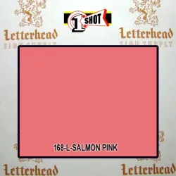1 Shot Lettering Enamel Paint Salmon Pink 168L - 1/2 Pint 1 Shot Lettering Enamel Paint Salmon Pink 168L - 1/2 Pint