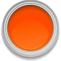 Ronan - One Stroke Lettering Enamel - Bright Orange 125 - 1/4 Pint