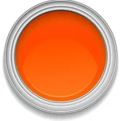 Ronan - One Stroke Lettering Enamel - Bright Orange 125 - 1/4 Pint Ronan - One Stroke Lettering Enamel - Bright Orange 125 - 1/4 Pint
