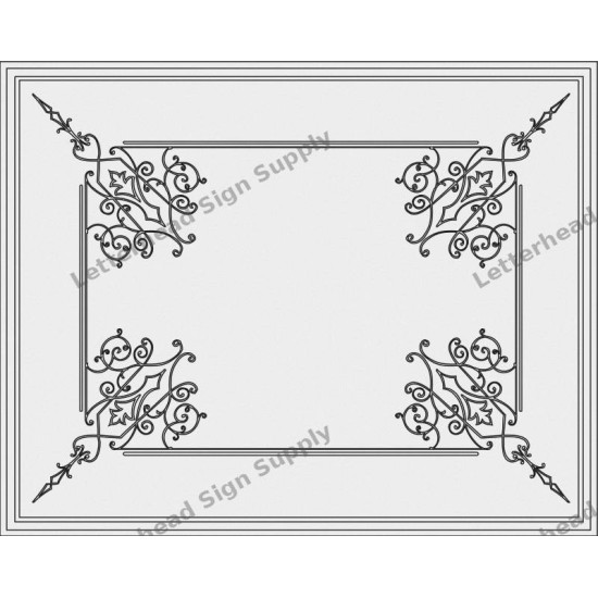 Palm's Emerald Panel 016B Palm's Emerald Panel 016B