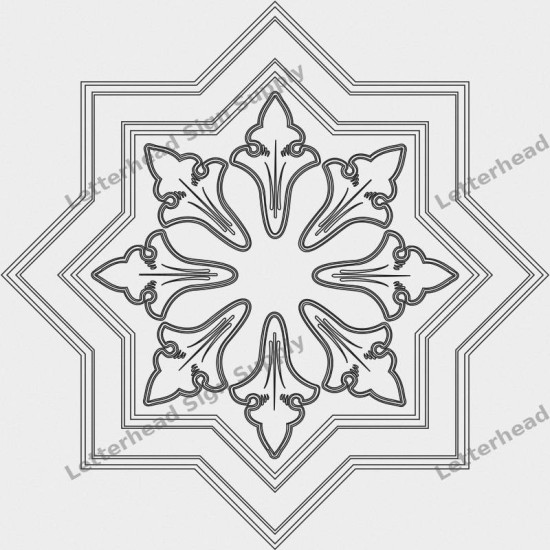 Palm's Emerald Panel 044A Palm's Emerald Panel 044A