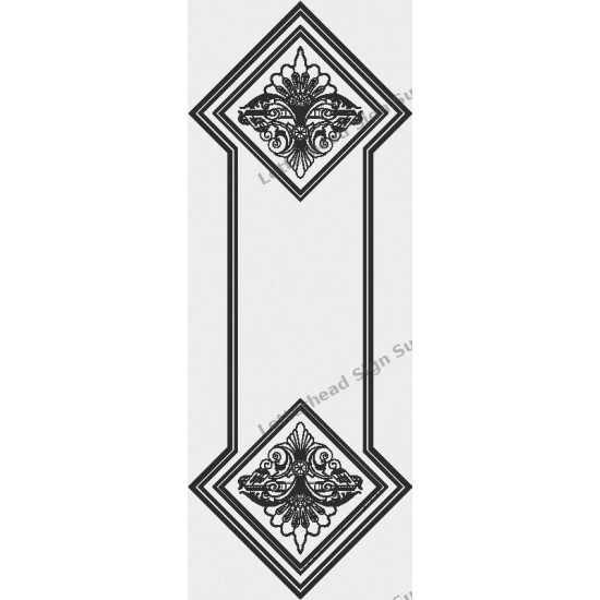 Palm's Sapphire Panel 066A Palm's Sapphire Panel 066A