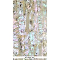 Red Abalone Inlay Sheet Red Abalone Inlay Sheet