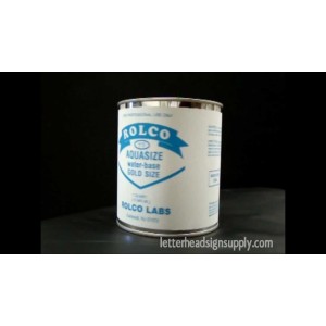 Rolco Aquasize Water Base Gold Size Quart
