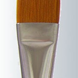 Golden Taklon Champagne Handle Flat Series-142 Size 10 Golden Taklon Champagne Handle Flat Series-142 Size 10
