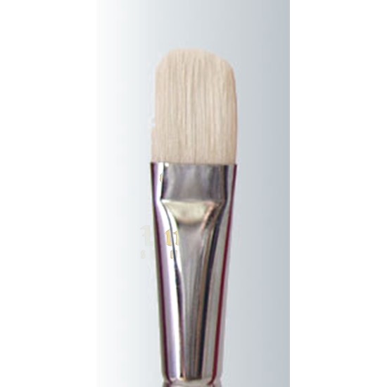 White Bristle Filbert Series-220 Size 2 White Bristle Filbert Series-220 Size 2