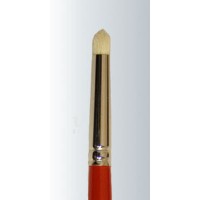White Bristle Dome Round ("Dome") Series-245 Size 2