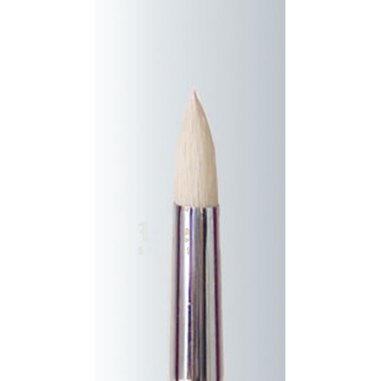 White Bristle Round Series-250 Size 3
