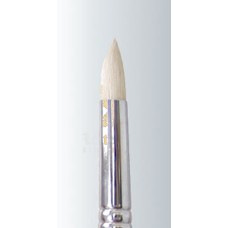 White Bristle Long Handle Round Series-255 Size 12