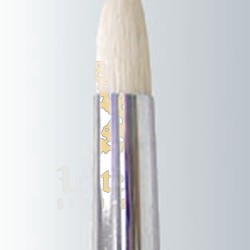 White Bristle Long Handle Round Series-255 Size 10 White Bristle Long Handle Round Series-255 Size 10