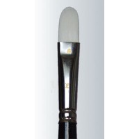 White Nylon Filbert Series-305 Size 2