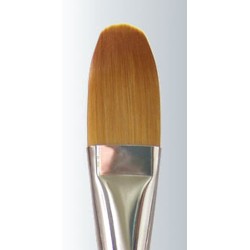 Golden Taklon Filbert - 14291 Series-429 Size 1 Golden Taklon Filbert - 14291 Series-429 Size 1