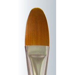 Golden Taklon Champagne Handle Filbert Series-432 Size 2