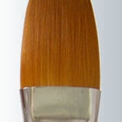 Golden Taklon Champagne Handle Filbert Series-432 Size 1