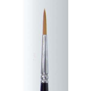 Golden Taklon Long Handle Liner Series-456 Size 0 Golden Taklon Long Handle Liner Series-456 Size 0